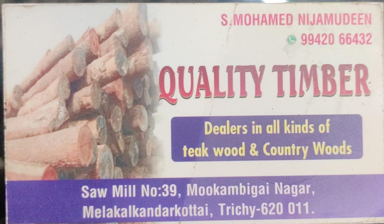 Quality Timber